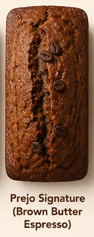 Prejo Signature Brown Butter Espresso banana bread